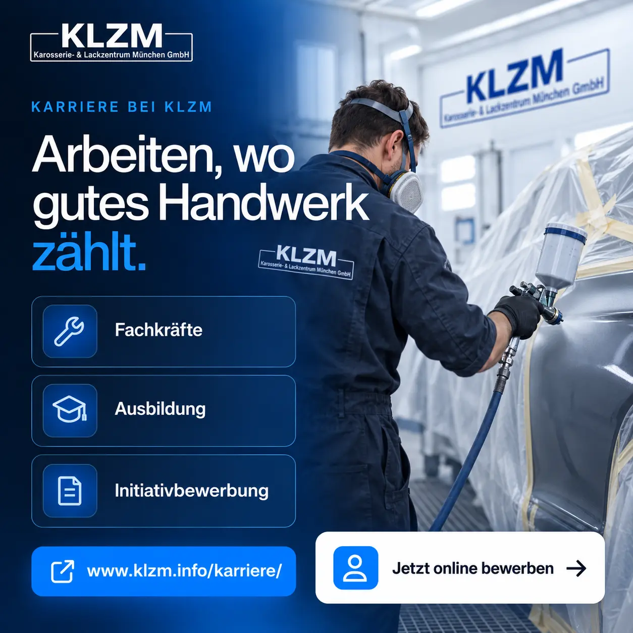 Karriere bei KLZM – aktueller KLZM Flyer