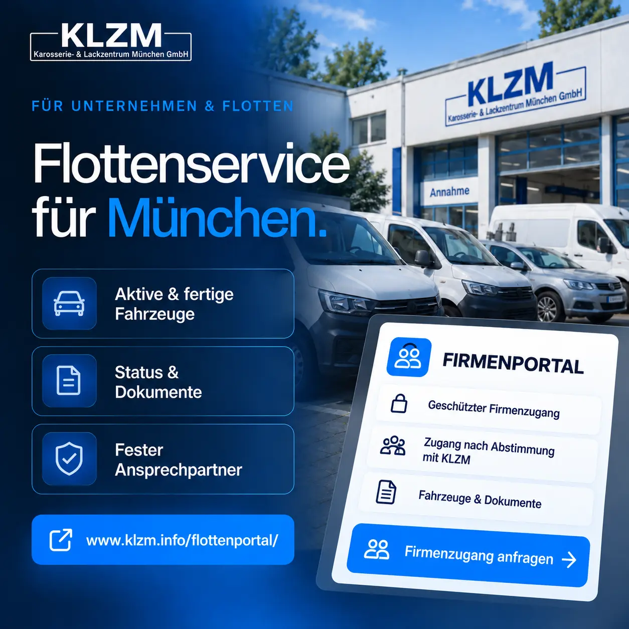 KLZM Flottenservice – aktueller KLZM Flyer
