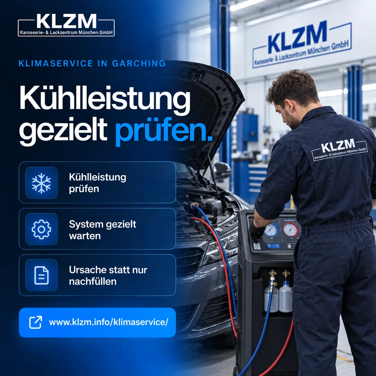 Klimaservice – aktueller KLZM Flyer